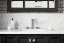 Bathroom sink faucet spout with Row design, 1.2 gpm
