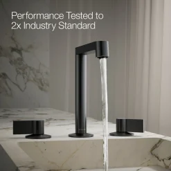 Bathroom sink faucet spout with Row design, 1.2 gpm