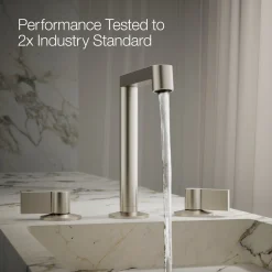 Bathroom sink faucet spout with Row design, 1.2 gpm