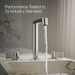 Bathroom sink faucet spout with Row design, 1.2 gpm