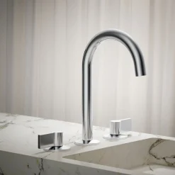Bathroom sink faucet spout with Tube design, 1.2 gpm
