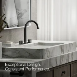 Bathroom sink faucet spout with Tube design, 1.2 gpm