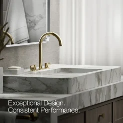 Bathroom sink faucet spout with Tube design, 1.2 gpm
