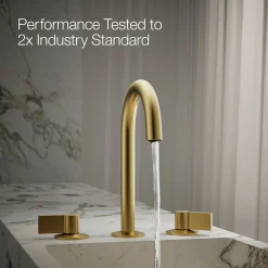 Bathroom sink faucet spout with Tube design, 1.2 gpm