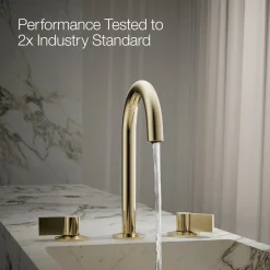 Bathroom sink faucet spout with Tube design, 1.2 gpm