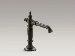 Bathroom sink faucet spout with Column design, 1.2 gpm