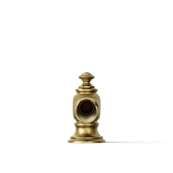 Bathroom sink faucet spout with Flume design, 1.2 gpm