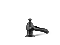 Bathroom sink faucet spout with Flume design, 1.2 gpm