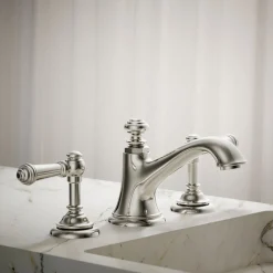 Bathroom sink faucet spout with Bell design, 1.2 gpm
