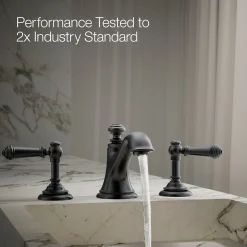 Bathroom sink faucet spout with Bell design, 1.2 gpm