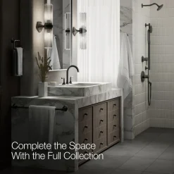 Bathroom sink faucet spout with Cane design, 1.2 gpm