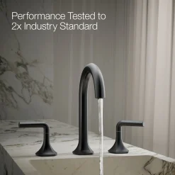 Bathroom sink faucet spout with Cane design, 1.2 gpm