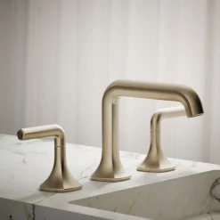 Bathroom sink faucet spout with Straight design, 1.2 gpm