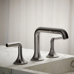 Bathroom sink faucet spout with Straight design, 1.2 gpm