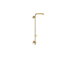 Beam shower column for rainhead and handshower