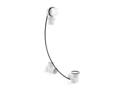 Cable bath drain, less PVC tubing