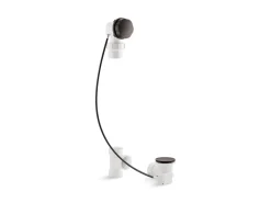 Cable bath drain, less PVC tubing