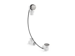 Cable bath drain, less PVC tubing