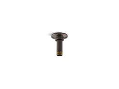 3" ceiling-mount single-function rainhead arm and flange
