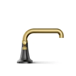 Centerset bathroom sink faucet, 0.5 gpm