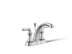 Centerset bathroom sink faucet, 1.2 gpm