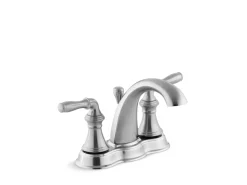 Centerset bathroom sink faucet, 1.2 gpm