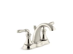 Centerset bathroom sink faucet, 1.2 gpm