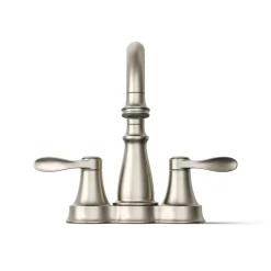 Centerset bathroom sink faucet, 1.2 gpm