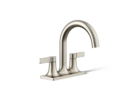 Centerset bathroom sink faucet, 1.2 gpm