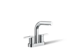 Centerset bathroom sink faucet, 1.2 gpm