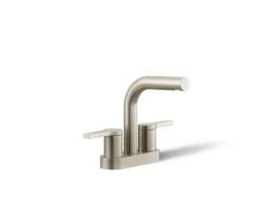 Centerset bathroom sink faucet, 1.2 gpm