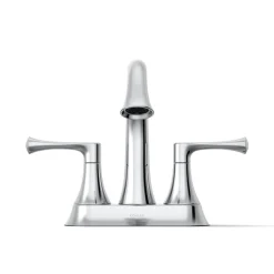 Centerset bathroom sink faucet, 1.2 gpm