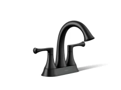 Centerset bathroom sink faucet, 1.2 gpm