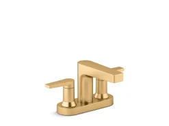 Centerset bathroom sink faucet, 1.2 gpm