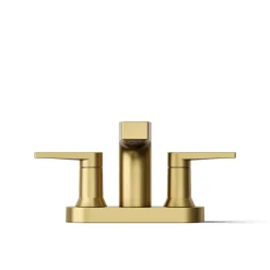 Centerset bathroom sink faucet, 1.2 gpm