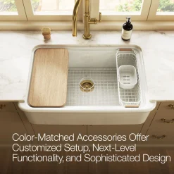 Colander for Audrine kitchen sink