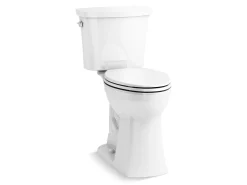 ContinuousClean tall two-piece elongated toilet, 1.28 gpf