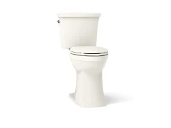 ContinuousClean tall two-piece elongated toilet, 1.28 gpf