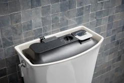 ContinuousClean XT two-piece elongated toilet with skirted trapway, 1.28 gpf