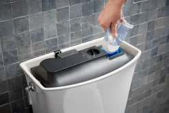 ContinuousClean XT two-piece elongated toilet with skirted trapway, 1.28 gpf