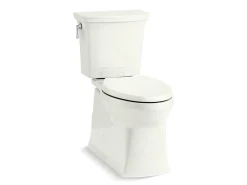 ContinuousClean XT two-piece elongated toilet with skirted trapway, 1.28 gpf