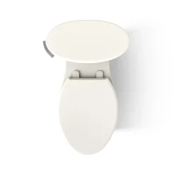 ContinuousClean XT two-piece elongated toilet with skirted trapway, 1.28 gpf