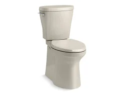 ContinuousClean XT two-piece elongated toilet with skirted trapway, 1.28 gpf