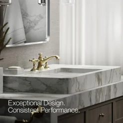 Cross bathroom sink faucet handles