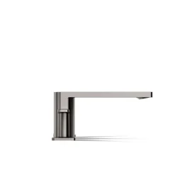 Deck-mount bath faucet