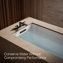 Deck-mount bath faucet