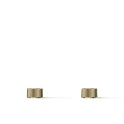 Deck-mount bath faucet handles with Oyl design