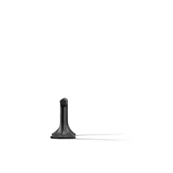 Deck-mount bath faucet handles with Lever design
