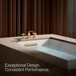 Deck-mount bath faucet handle trim with Cross design
