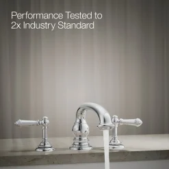 Deck-mount bath faucet handle trim with Lever design